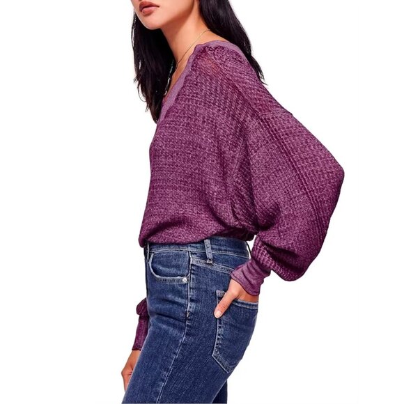 Free People South Side Thermal Top - Picture 5 of 8